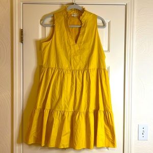 Flirty yellow dress